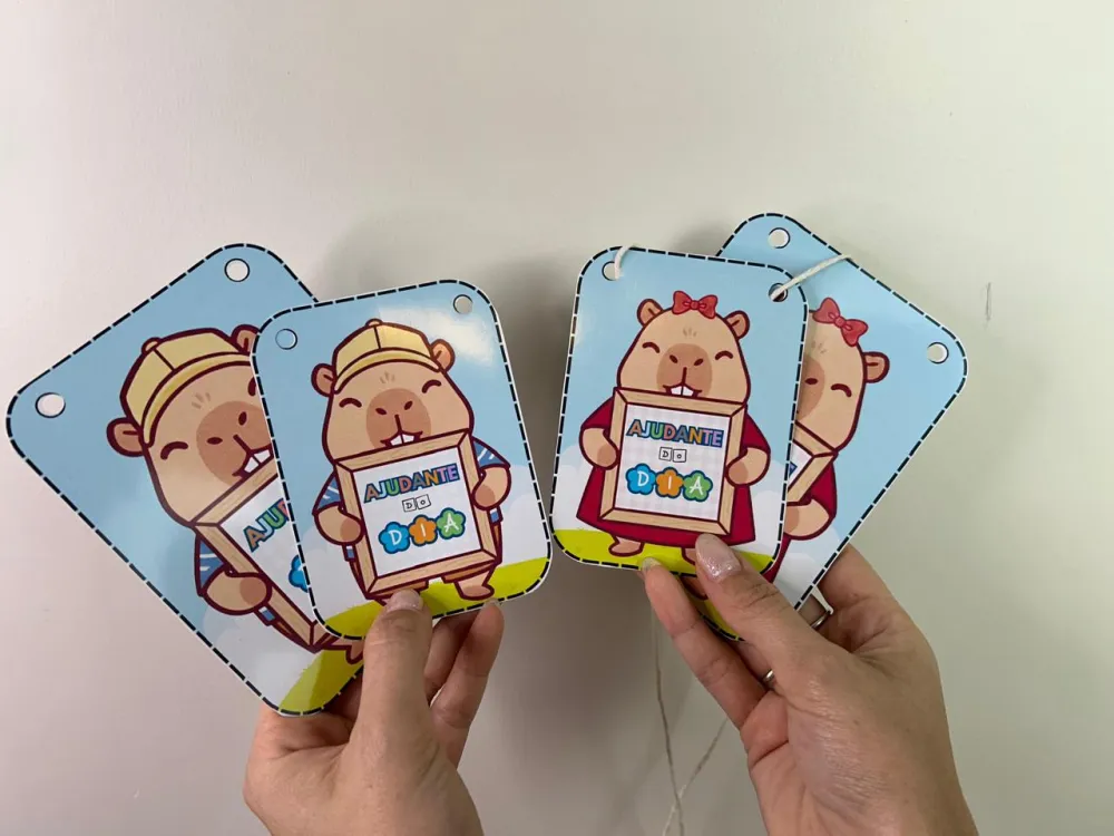 Imagem 3 de Kit de Cartazes de Língua Portuguesa - Tema Capivara