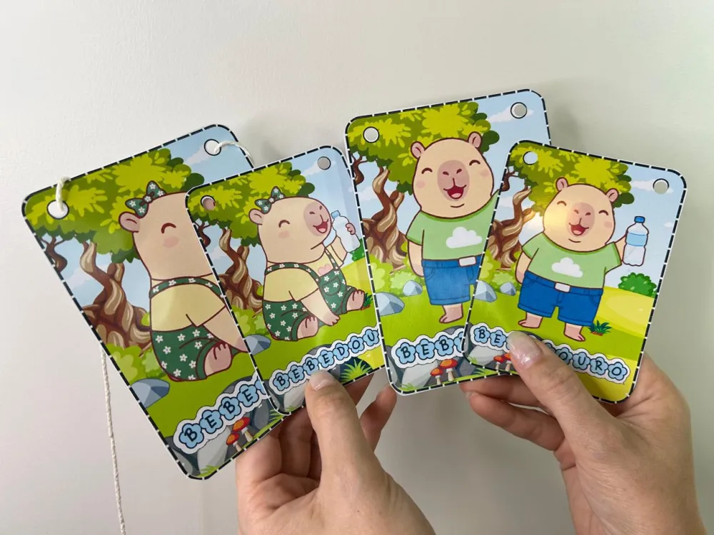 Imagem 4 de Kit de Cartazes de Língua Portuguesa - Tema Capivara