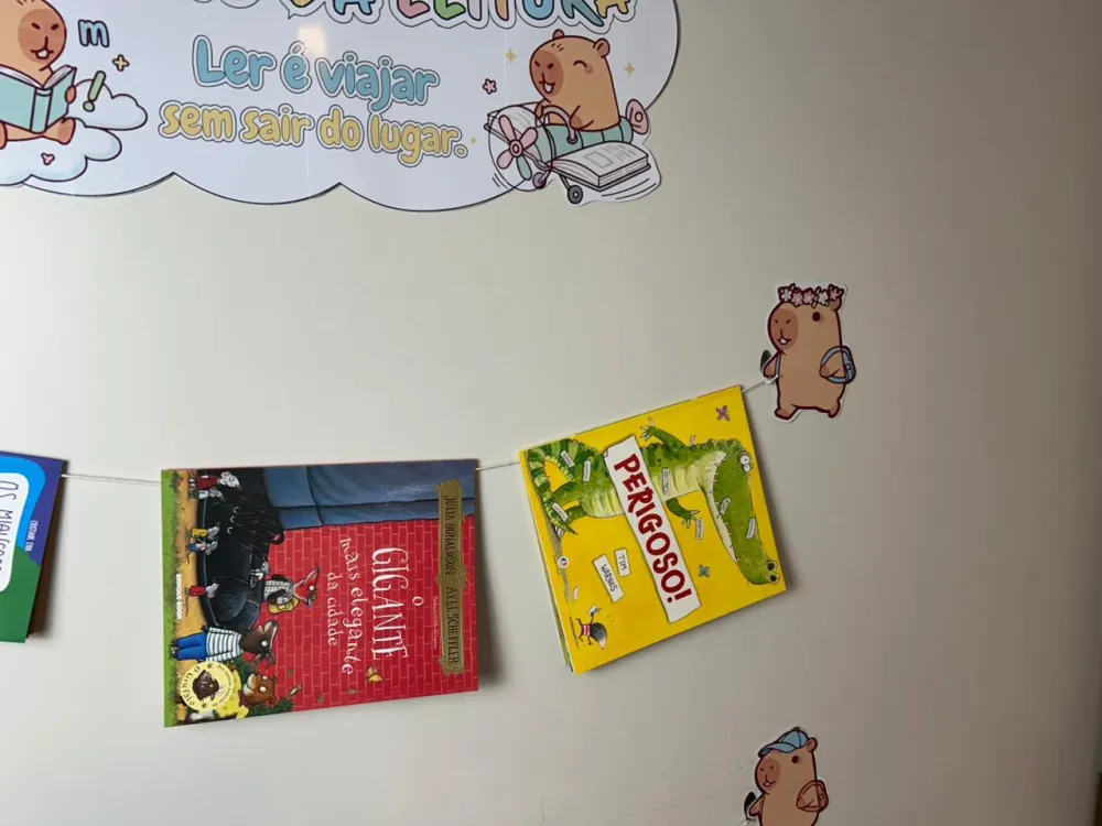 Imagem 11 de Kit de Cartazes de Língua Portuguesa - Tema Capivara