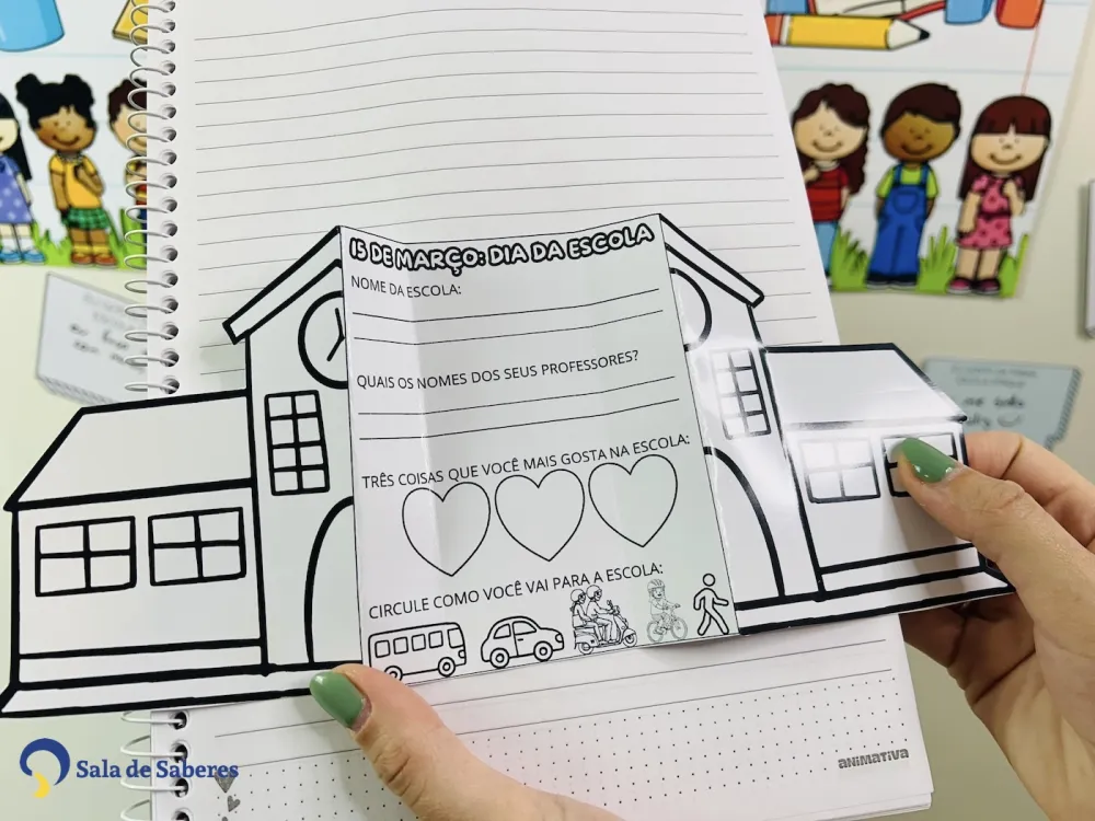 Imagem 4 de Kit Dia da Escola 15 de Março - Painel + Atividades Interativas