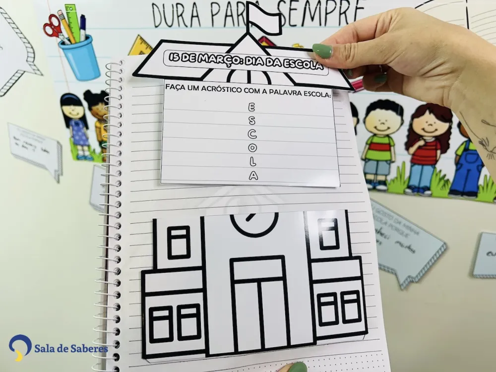 Imagem 6 de Kit Dia da Escola 15 de Março - Painel + Atividades Interativas