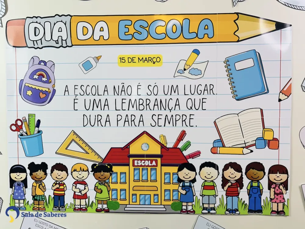 Imagem 9 de Kit Dia da Escola 15 de Março - Painel + Atividades Interativas
