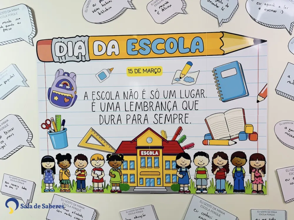 Imagem 10 de Kit Dia da Escola 15 de Março - Painel + Atividades Interativas
