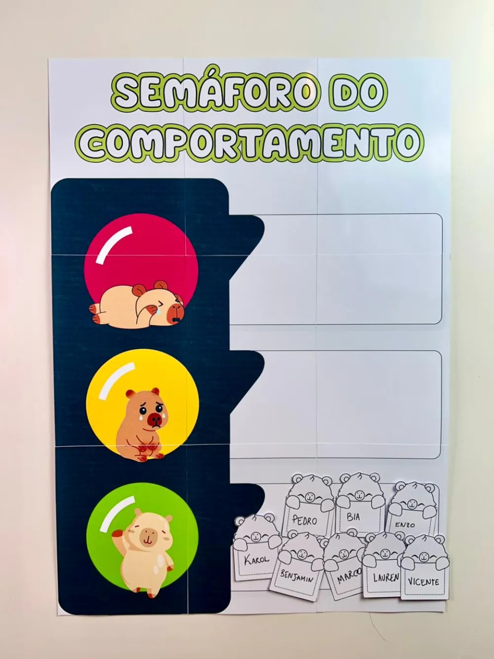 Imagem 17 de Kit Sala de Aula - Tema Capivara - 2026 - 29 Arquivos