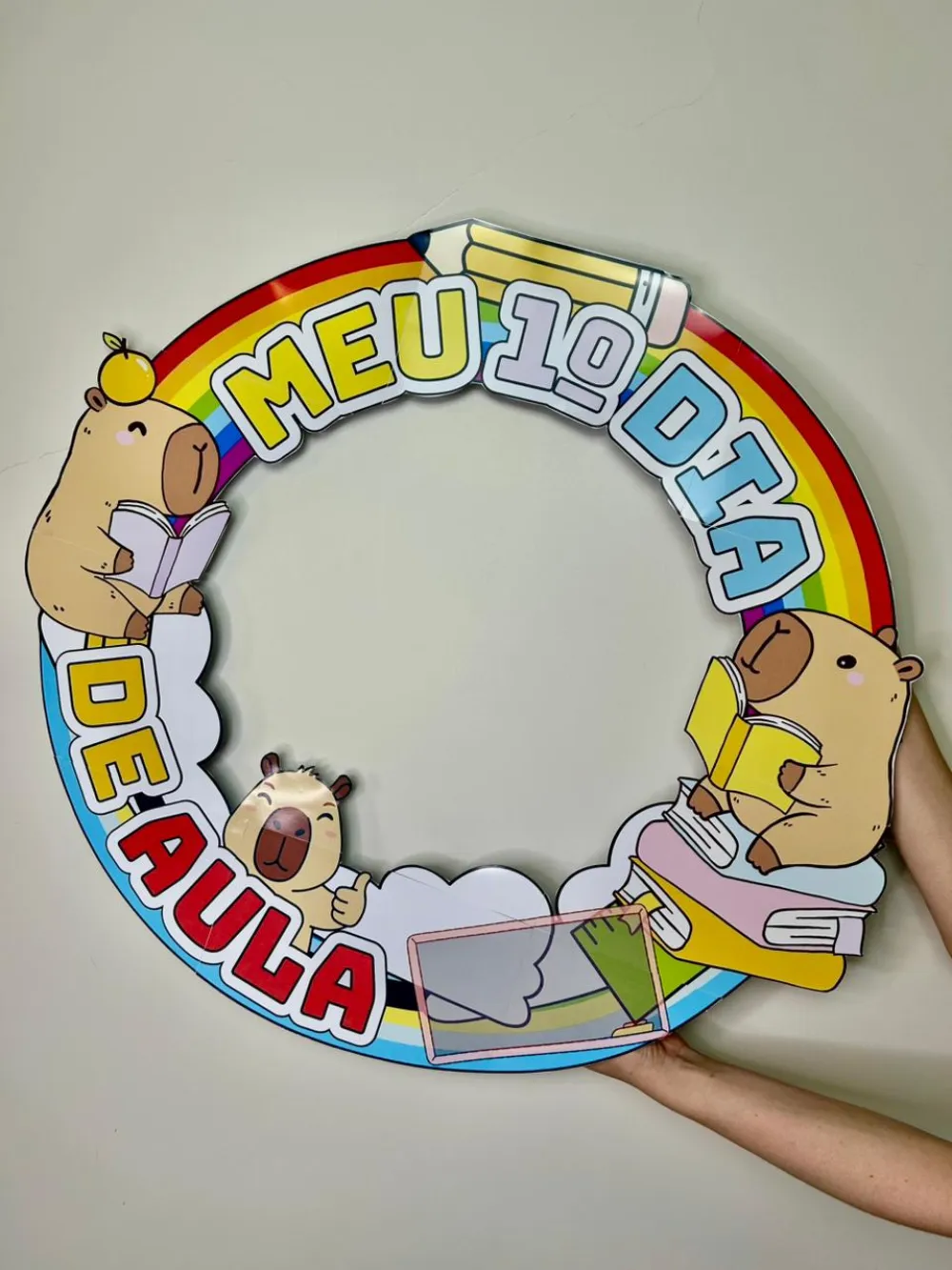 Imagem 20 de Kit Sala de Aula - Tema Capivara - 2026 - 29 Arquivos