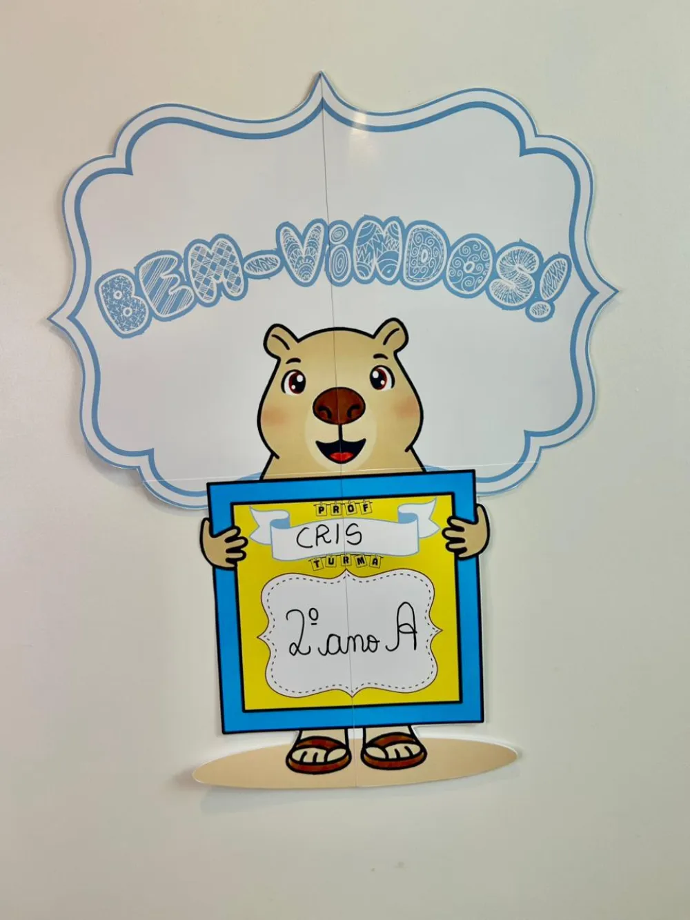 Imagem 28 de Kit Sala de Aula - Tema Capivara - 2026 - 29 Arquivos