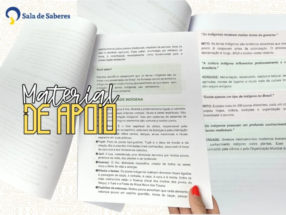 Imagem 6 de Lapbook Sobre os Povos Indígenas do Brasil — 19 de Abril 