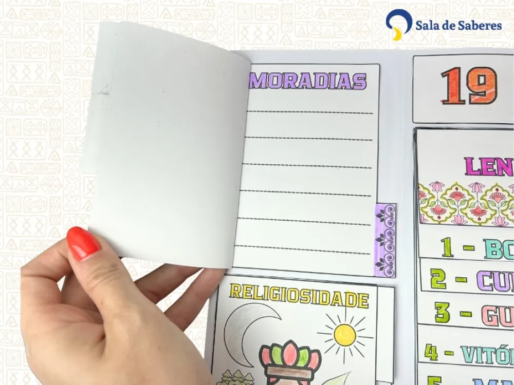 Imagem 8 de Lapbook Sobre os Povos Indígenas do Brasil — 19 de Abril 