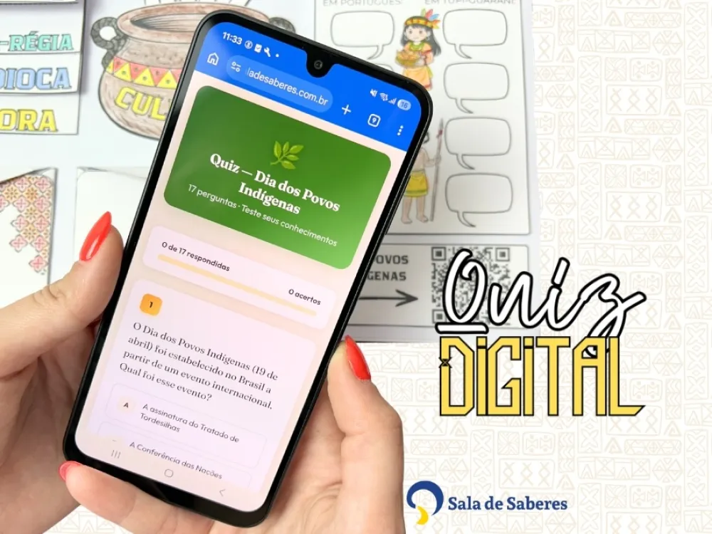 Imagem 10 de Lapbook Sobre os Povos Indígenas do Brasil — 19 de Abril 