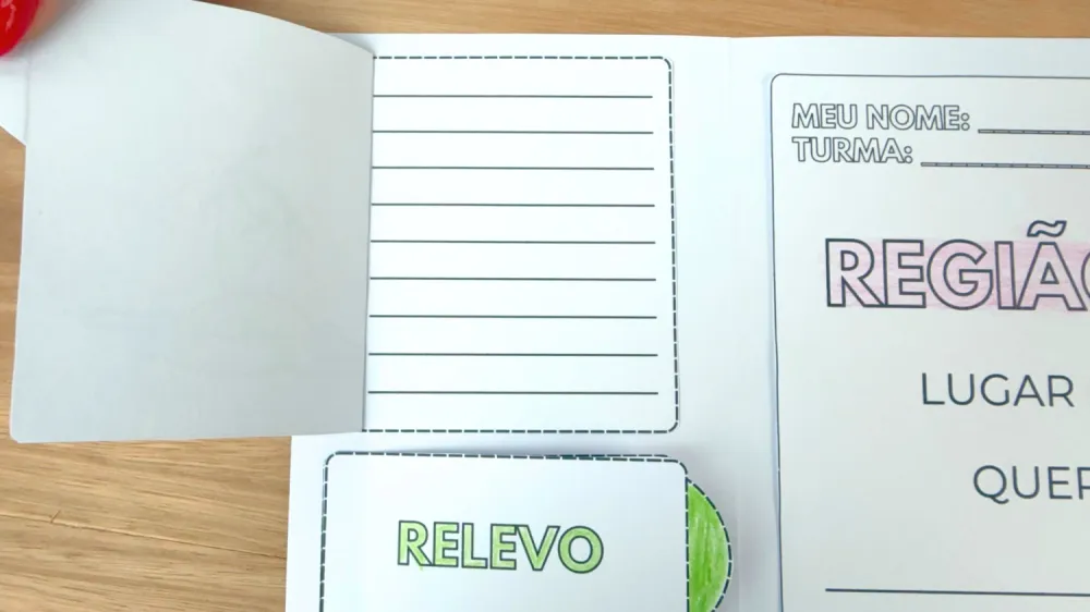 Imagem 8 de Lapbooks das Regiões Brasileiras Tamanho Grande