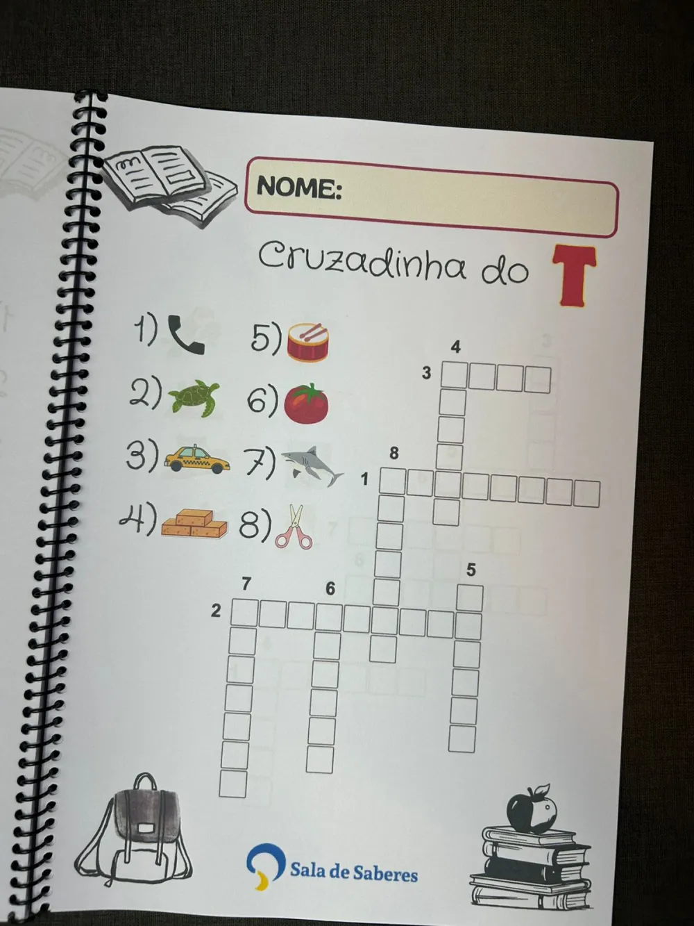 Imagem 4 de Livro de Cruzadinhas para Trabalhar as Famílias Silábicas