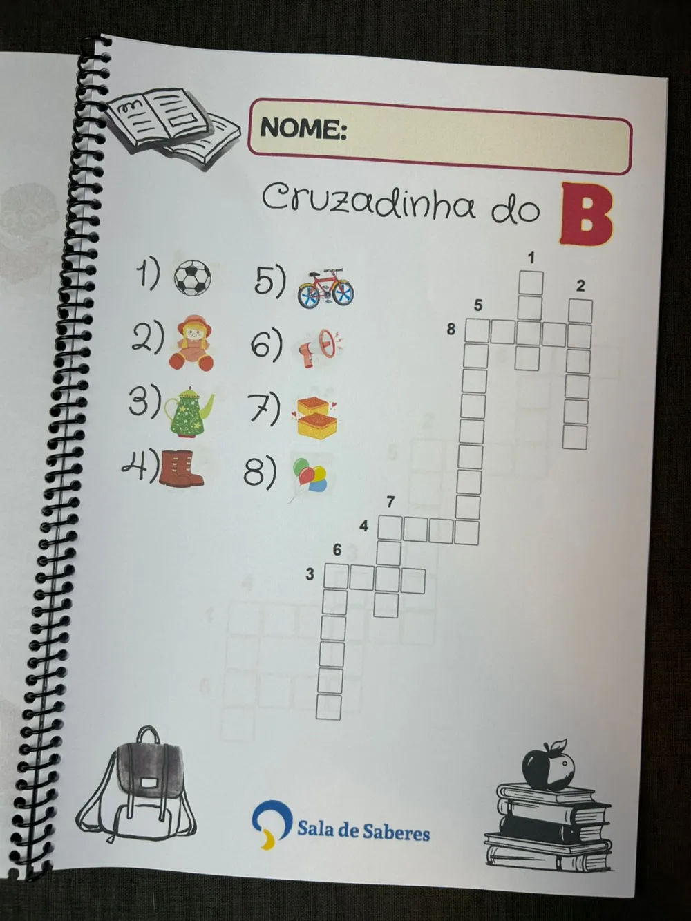 Imagem 5 de Livro de Cruzadinhas para Trabalhar as Famílias Silábicas