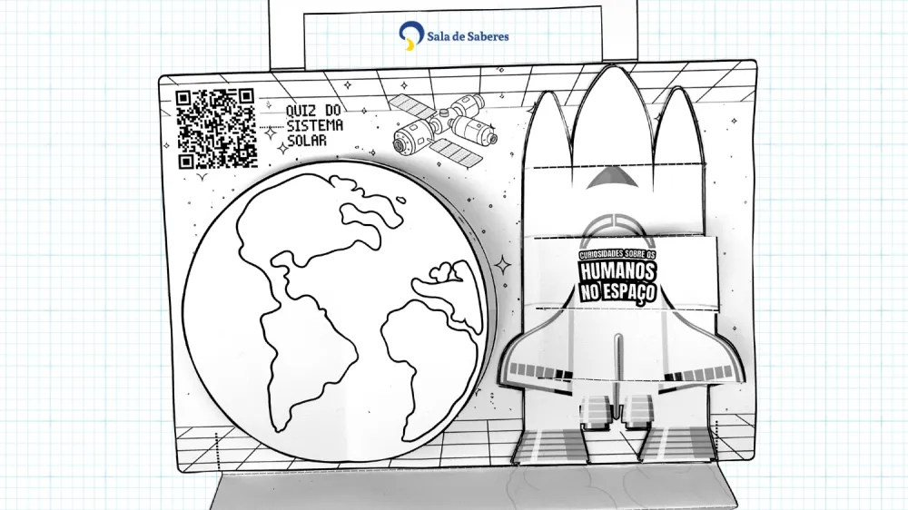 Imagem 14 de Maleta do Sistema Solar - Colorida e Para Colorir + atividades