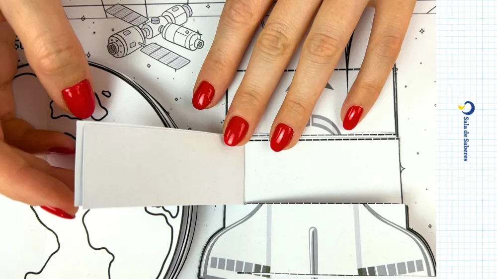 Imagem 16 de Maleta do Sistema Solar - Colorida e Para Colorir + atividades