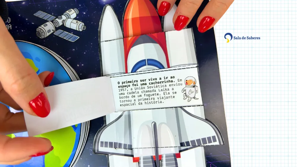 Imagem 9 de Maleta do Sistema Solar - Colorida e Para Colorir + atividades