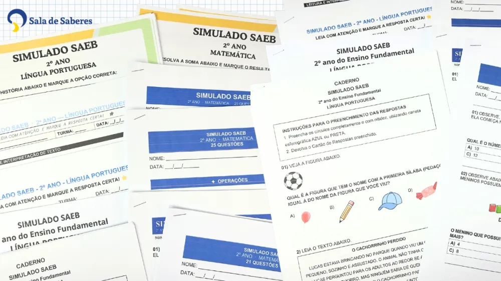 Imagem 2 de Pacote 2º ano: preparatório para o SAEB e Fluência Leitora