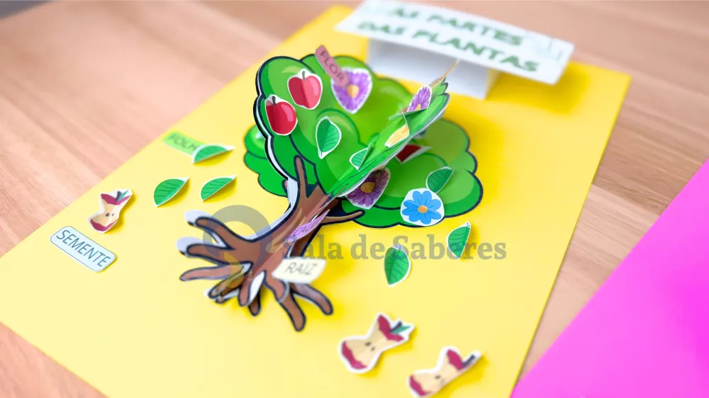 Imagem 13 de Partes da Planta + Maquete do Ciclo de Vida da Árvore