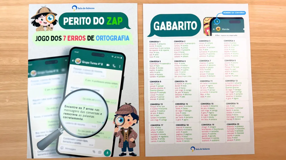 Imagem 11 de Perito do Zap: Jogo Ortográfico dos 7 Erros - 20 Conversas
