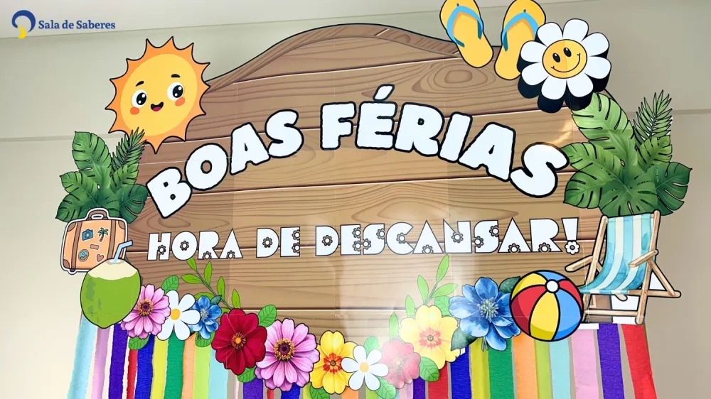 Imagem 2 de Portal de Boas Férias Hora de Descansar