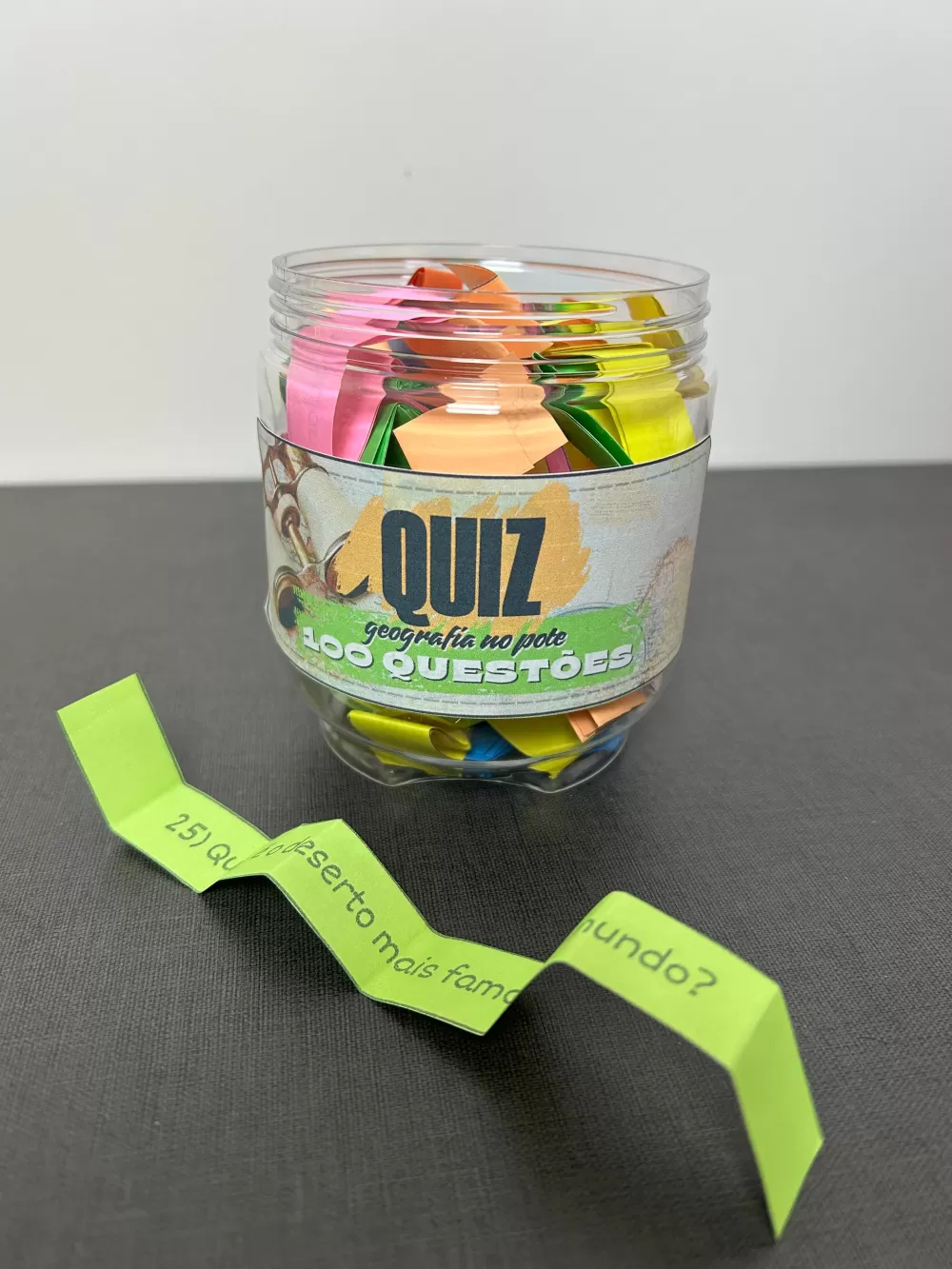 Imagem 2 de Quiz de Geografia com 100 Perguntas para Revisão Dinâmica