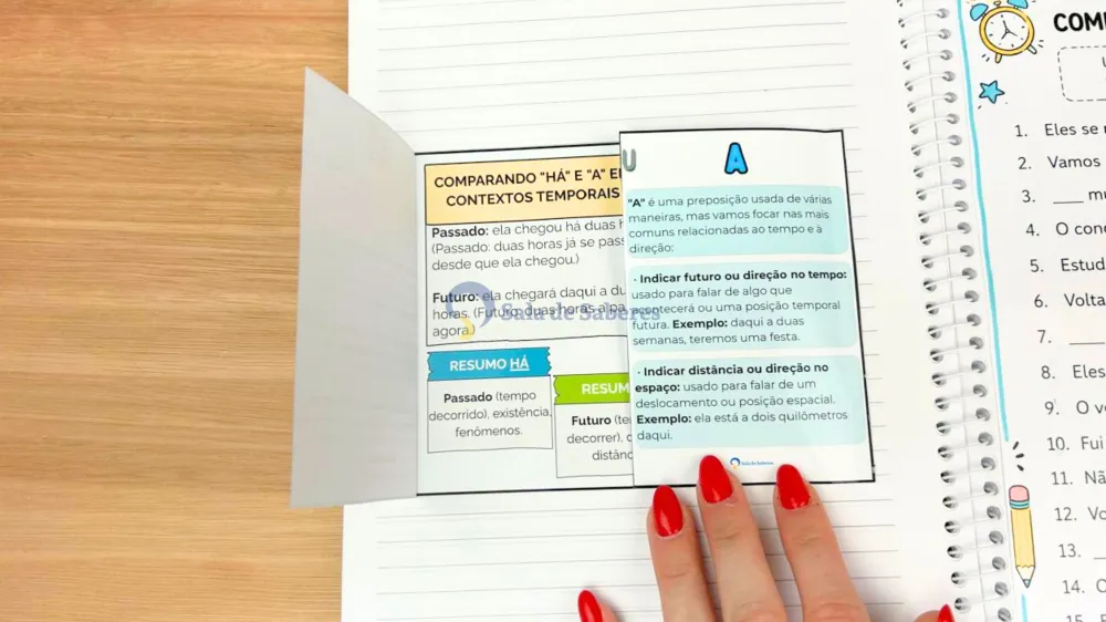 Imagem 6 de Recurso Interativo: Uso de Há ou A