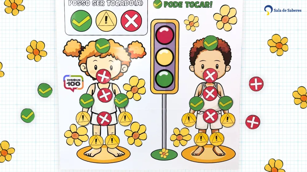 Imagem 5 de Semáforo do Toque - Maio Laranja - Disque 100