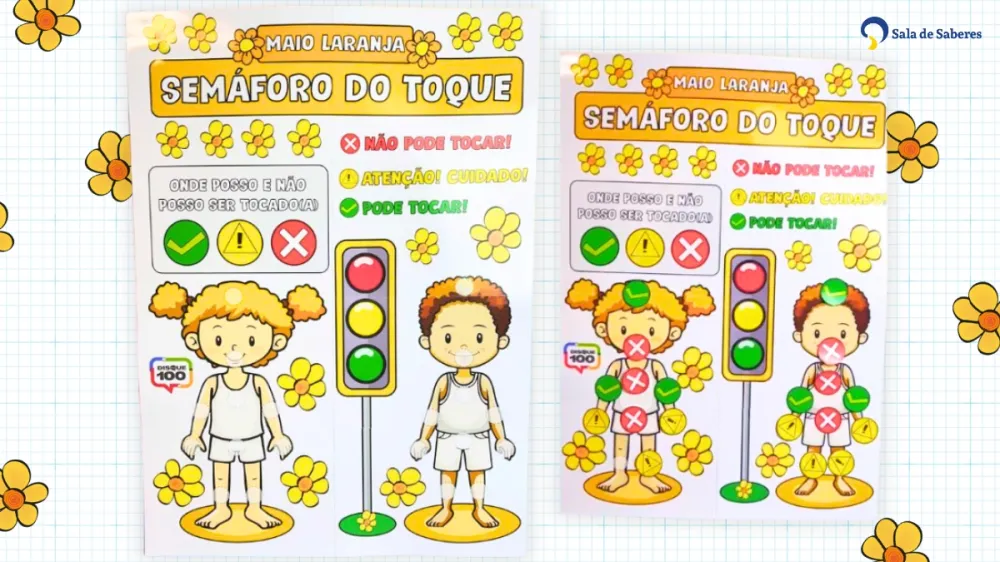 Imagem 7 de Semáforo do Toque - Maio Laranja - Disque 100
