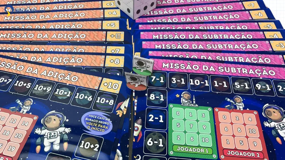 Imagem 2 de Trilhas da Adição e Subtração — 20 Jogos de Tabuleiro em PDF