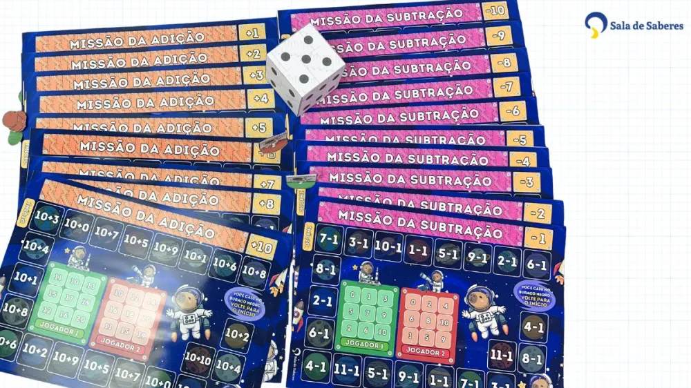 Imagem 4 de Trilhas da Adição e Subtração — 20 Jogos de Tabuleiro em PDF