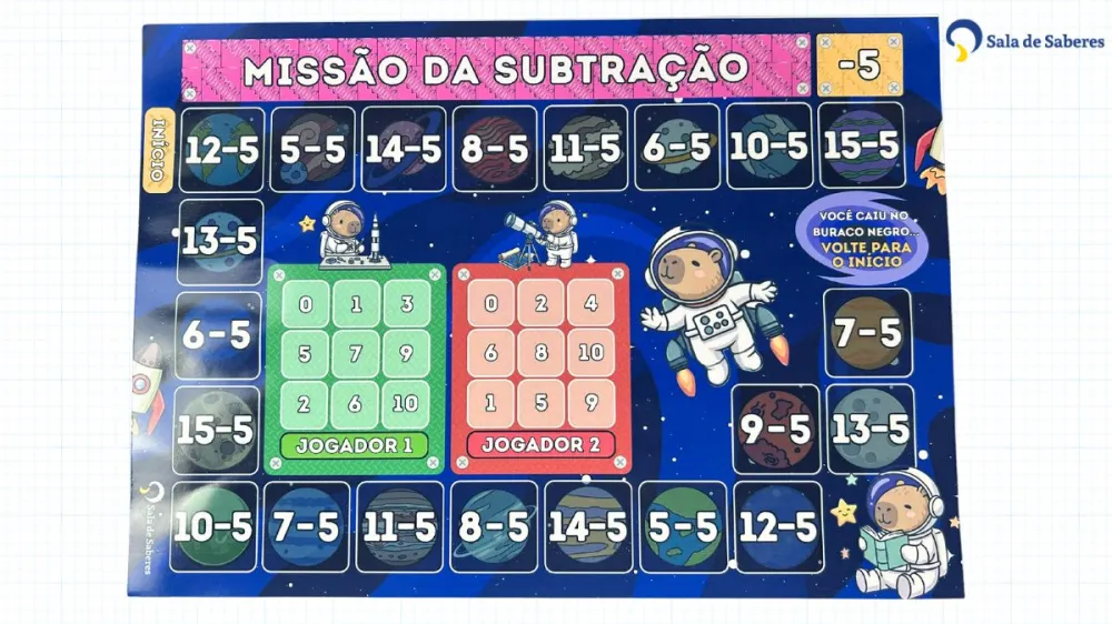 Imagem 5 de Trilhas da Adição e Subtração — 20 Jogos de Tabuleiro em PDF