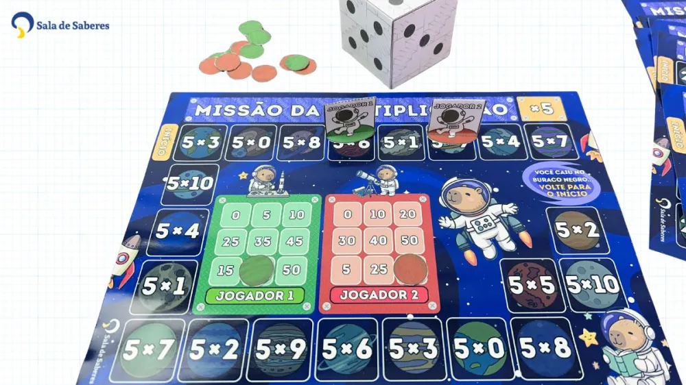 Imagem 2 de Trilhas da Multiplicação e Divisão — 20 Jogos em PDF