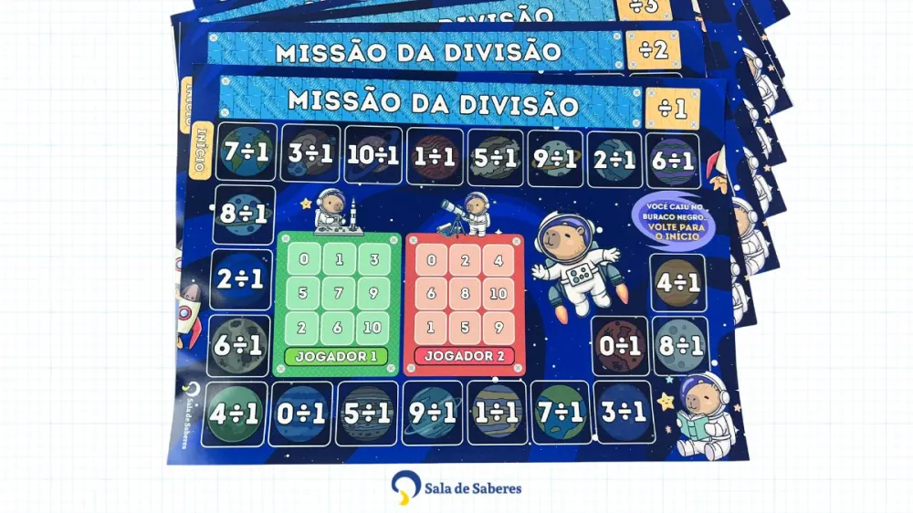 Imagem 3 de Trilhas da Multiplicação e Divisão — 20 Jogos em PDF