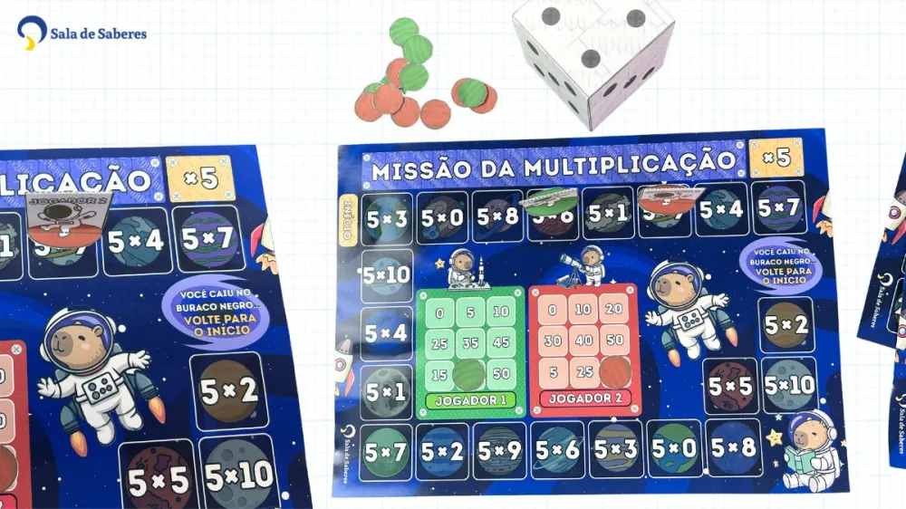 Imagem 4 de Trilhas da Multiplicação e Divisão — 20 Jogos em PDF