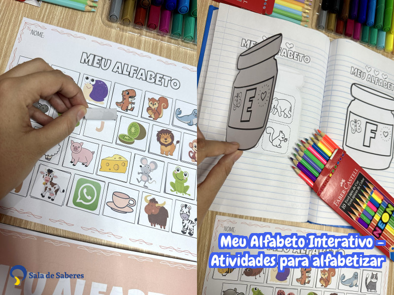 Imagem de Meu Alfabeto Interativo - Atividades para alfabetizar
