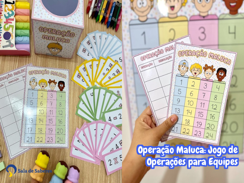 Imagem de Operação Maluca: Jogo de Operações para Equipes