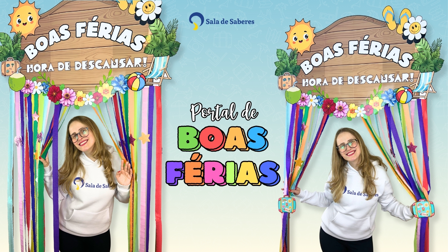Preview de Portal de Boas Férias Hora de Descansar