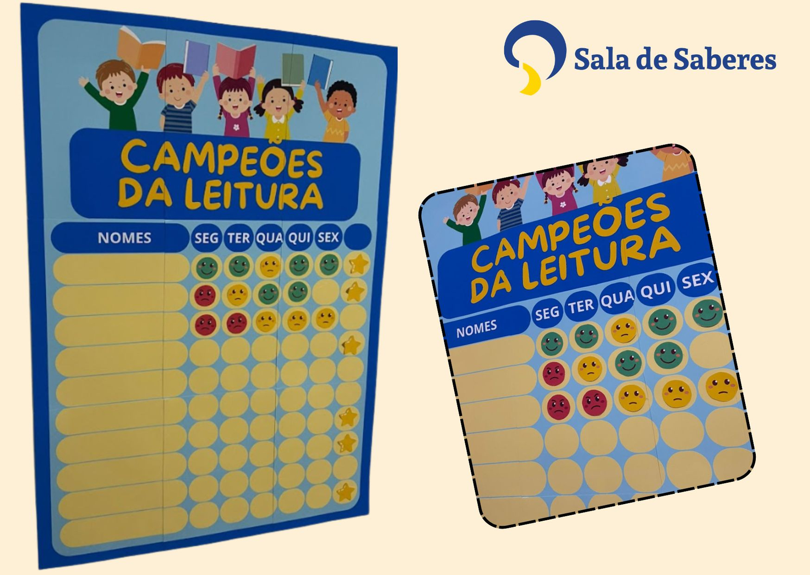 Imagem de Painel Campeões da Leitura