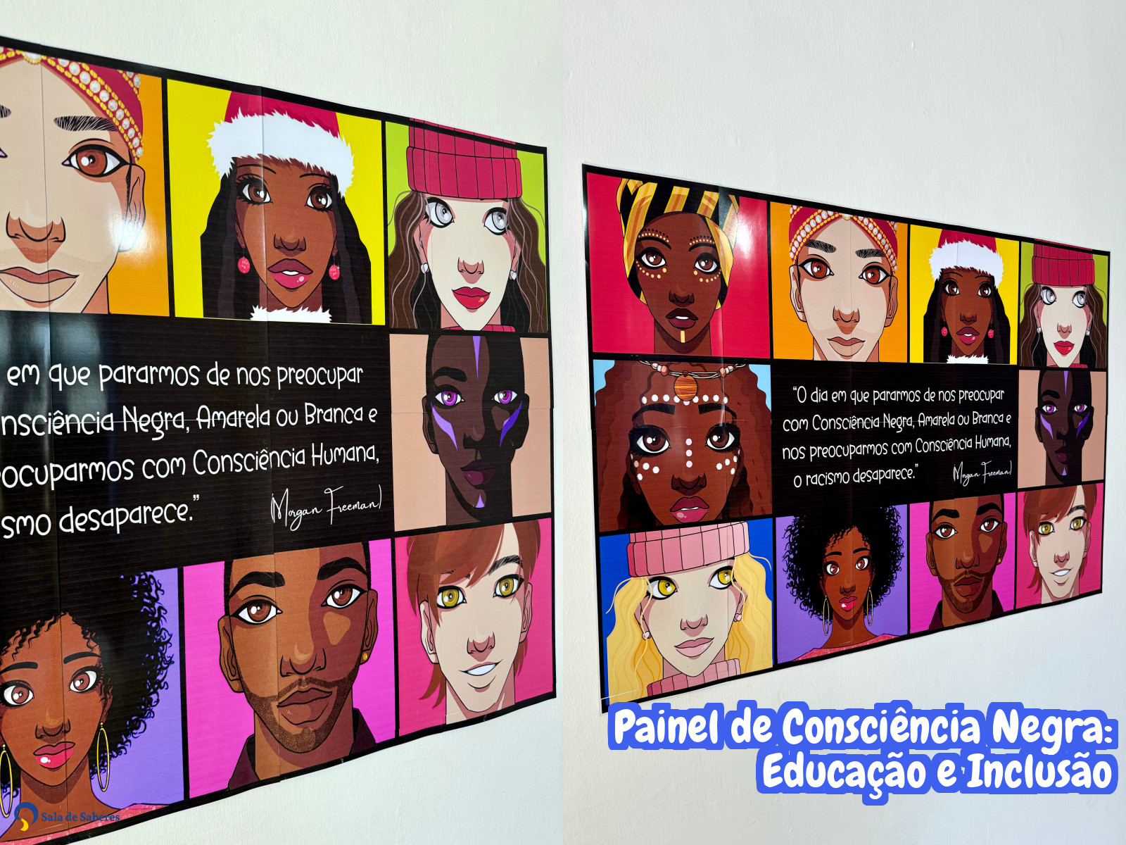 Preview de Painel de Consciência Negra: Educação e Inclusão