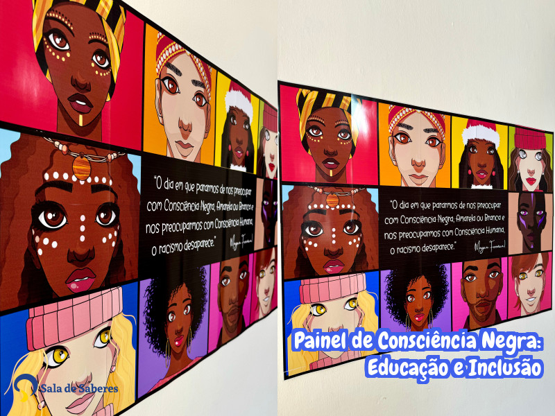 Imagem de Painel de Consciência Negra: Educação e Inclusão