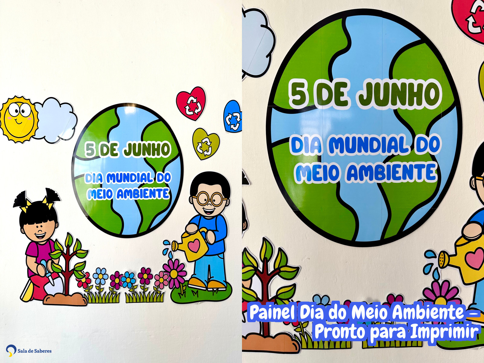Preview de Painel Dia do Meio Ambiente – Pronto para Imprimir
