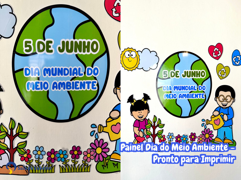 Imagem de Painel Dia do Meio Ambiente – Pronto para Imprimir