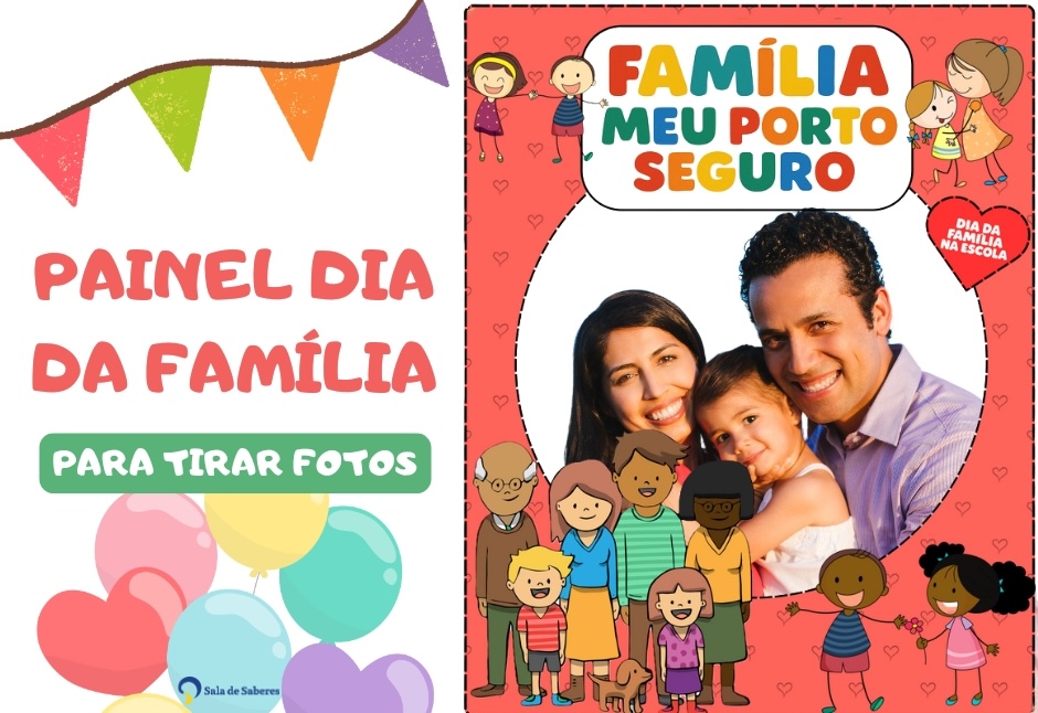 Imagem de Painel Dia da Família para Fotos - Porto Seguro