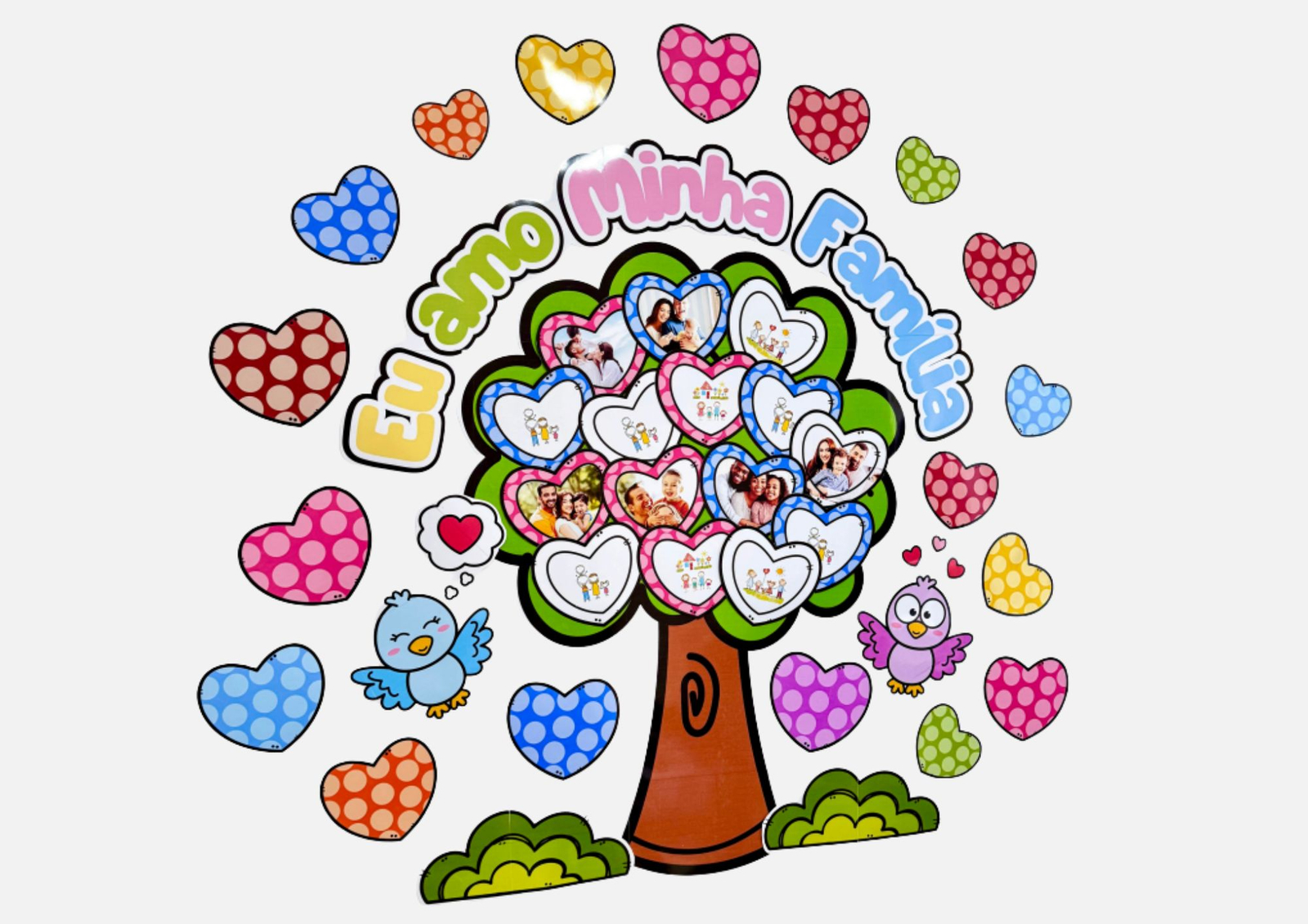 Imagem de Eu Amo Minha Família - Painel - Dia da Família