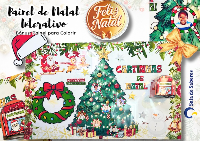 Imagem de Painel de Natal Interativo Personalizável