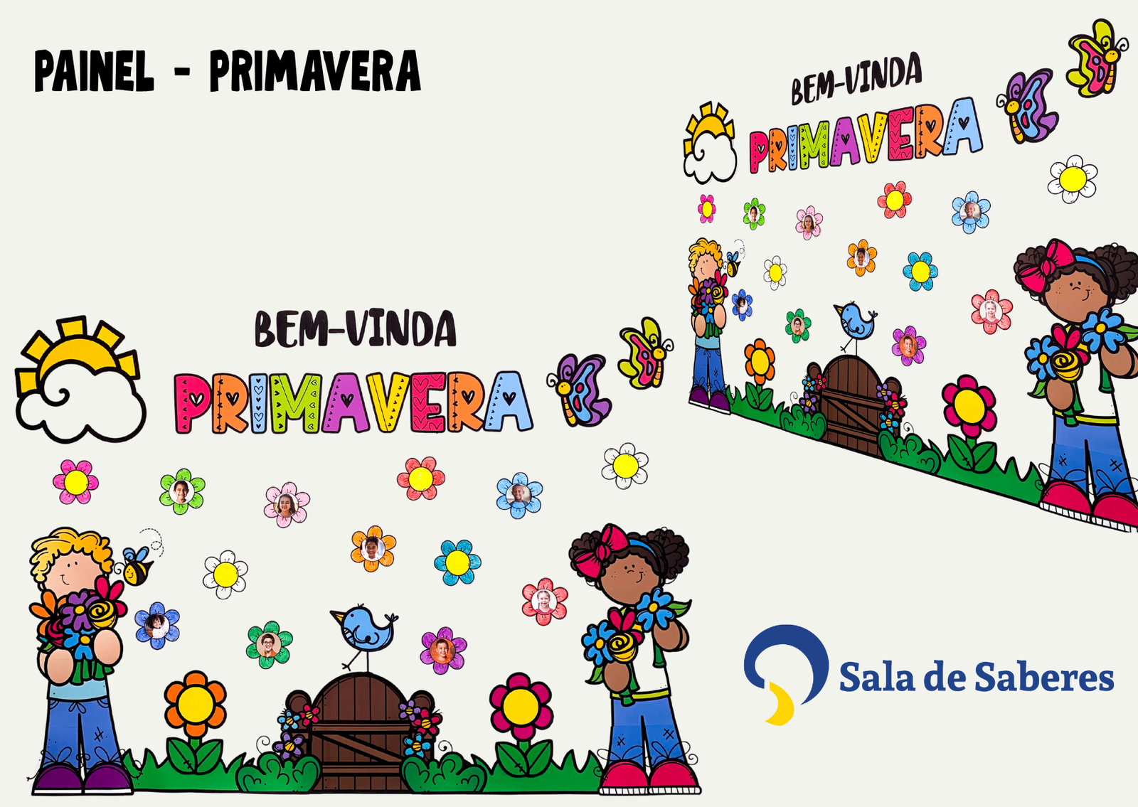 Imagem de Painel Primavera para Educação Infantil - PDF