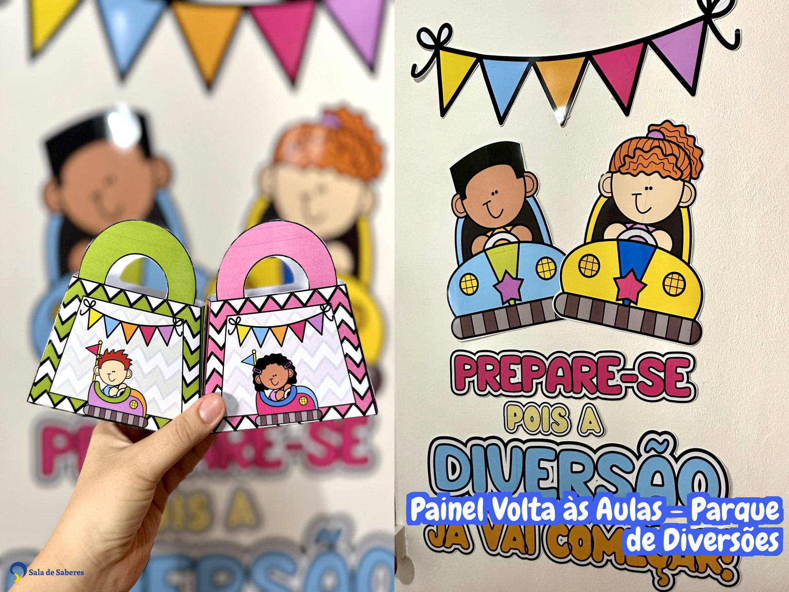 Preview de Painel Volta às Aulas - Parque de Diversões