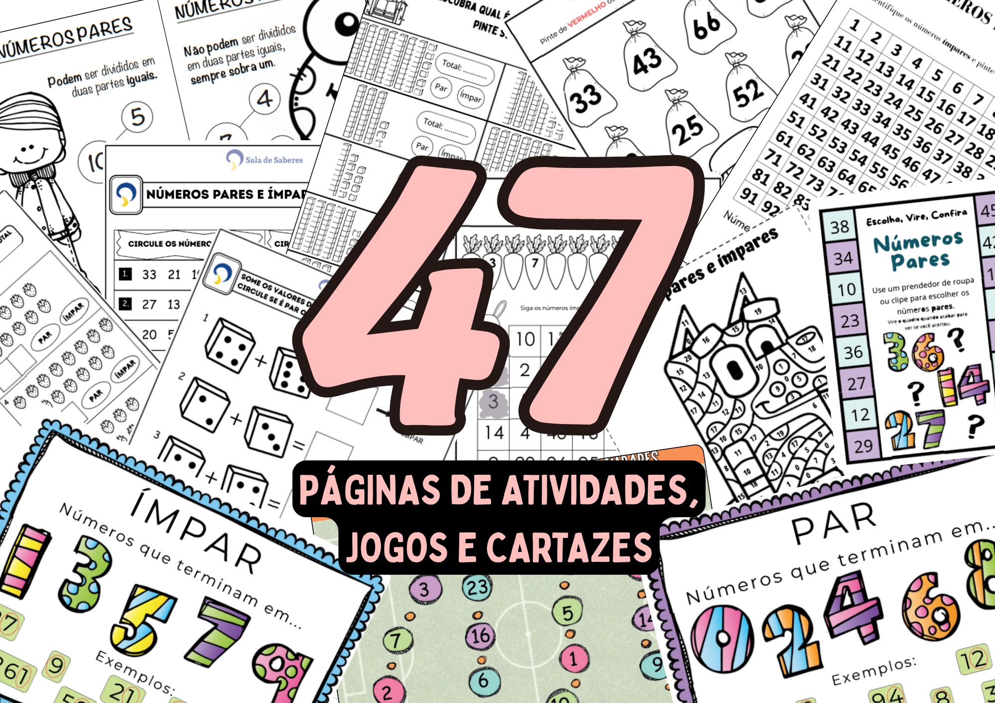 Imagem de Apostila Completa - Números Pares e Ímpares