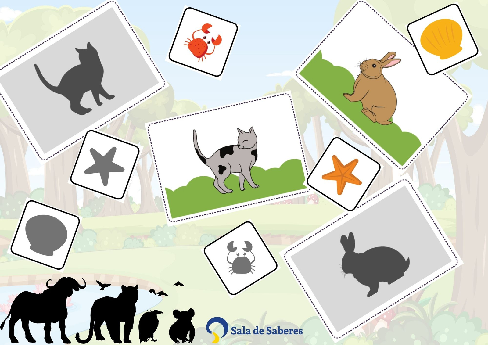 Preview de Pareamento de Sombras – Educação Especial