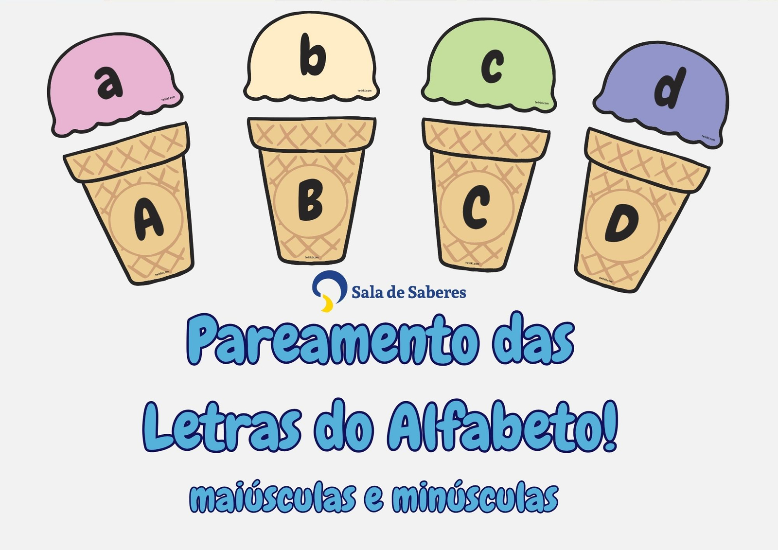 Imagem de Pareamento de Letras – Educação Especial