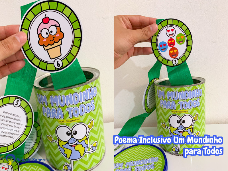 Imagem de Poema na Lata Um Mundinho para Todos